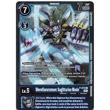 WereGarurumon: Sagittarius Mode - P-073 - P - Foil